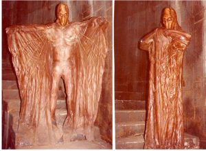 behind the scenes image of winged devourer