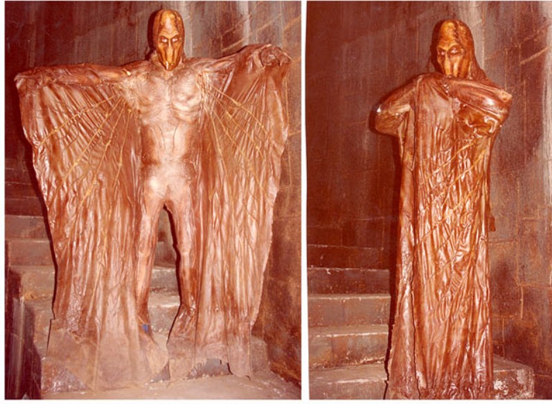 behind the scenes image of winged devourer