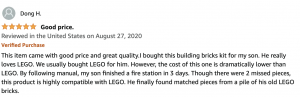 Fake Lego But Probably Real Review
